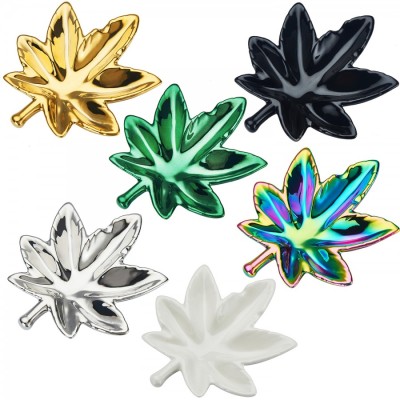 Τασάκι σε Σχήμα Φύλλου - Γυάλινο